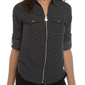 MICHAEL Michael Kors Women's Dog Tag Shirt